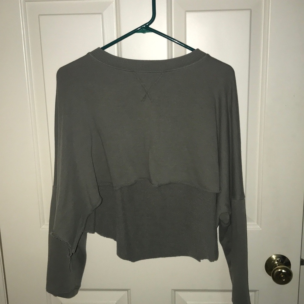 Aerie cropped sweatshirt